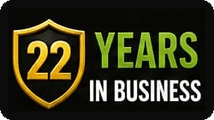 22 years in business