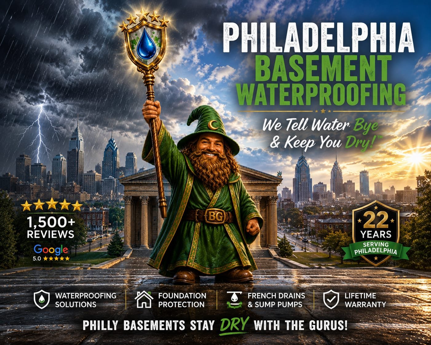 Basement Gurus serving Philadelphia, PA